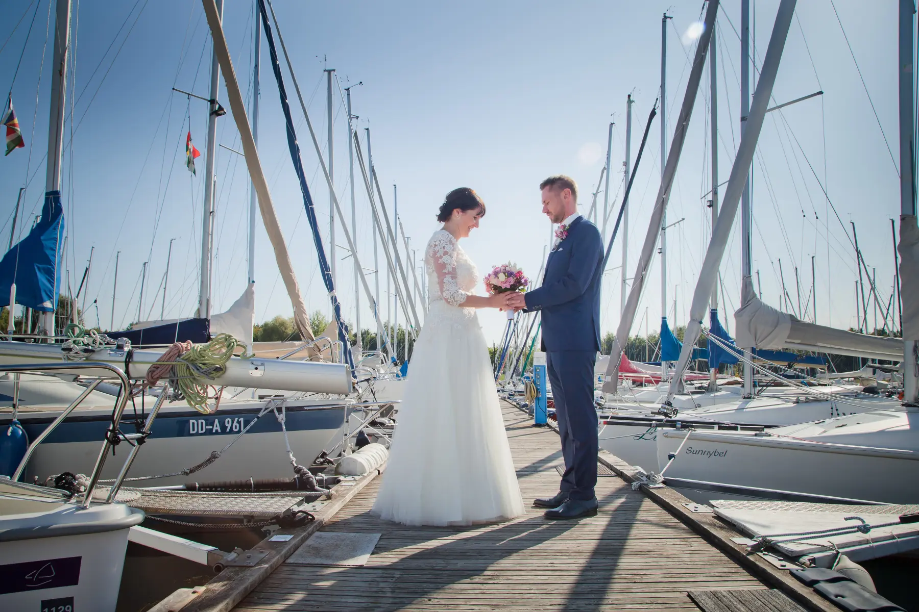 Hochzeitspaarfotografie von Ina Wildführ